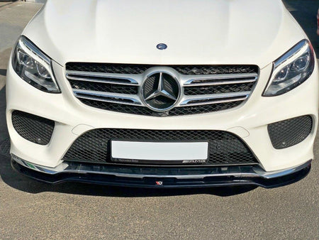 Maxton Design Front Splitter V.1 Mercedes GLE W166 Amg-line (2015-2018) - ME-GLE-166-AMGLINE-FD1G - Image 4