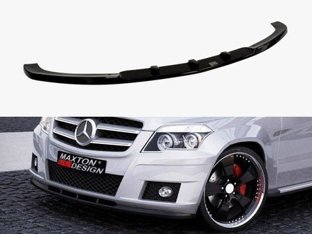 Maxton Design Front Splitter Mercedes GLK W204 (For Standard Bumper) - Textured - ME-GLK-204-FD1T - Image 1