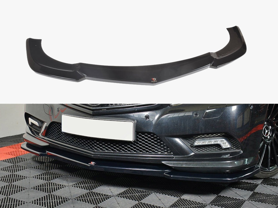 Maxton Design Front Splitter Mercedes E-Class W207 Coupe AMG Line - ME-E-207-AMGLINE-C-FD1G - Image 1