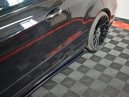 Maxton Design Side Skirts Diffusers Mercedes E-Class W207 Coupe AMG Line - ME-E-207-AMGLINE-C-SD1G - Image 3