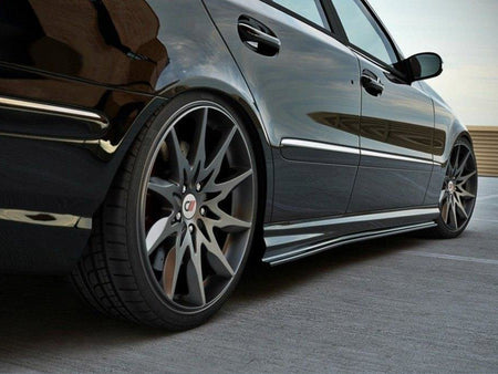 Maxton Design Side Skirts Diffusers Mercedes E-class W211 AMG - ME-E-211-AMG-SD1G - Image 1