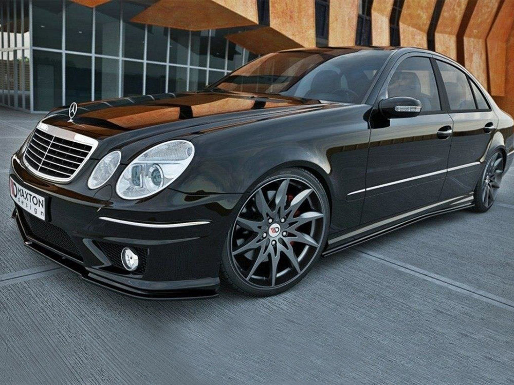 Maxton Design Side Skirts Diffusers Mercedes E-class W211 AMG - ME-E-211-AMG-SD1G - Image 2