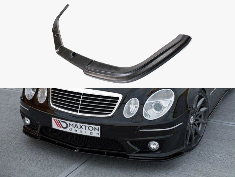 Maxton Design Front Splitter Mercedes E W211 AMG Facelift - ME-E-211F-AMG-FD1G - Image 1