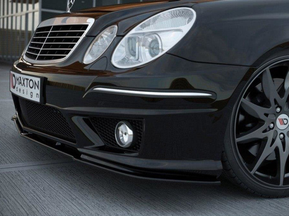 Maxton Design Front Splitter Mercedes E W211 AMG Facelift - ME-E-211F-AMG-FD1G - Image 4