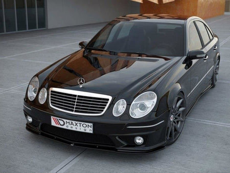 Maxton Design Front Splitter Mercedes E W211 AMG Facelift - ME-E-211F-AMG-FD1G - Image 2