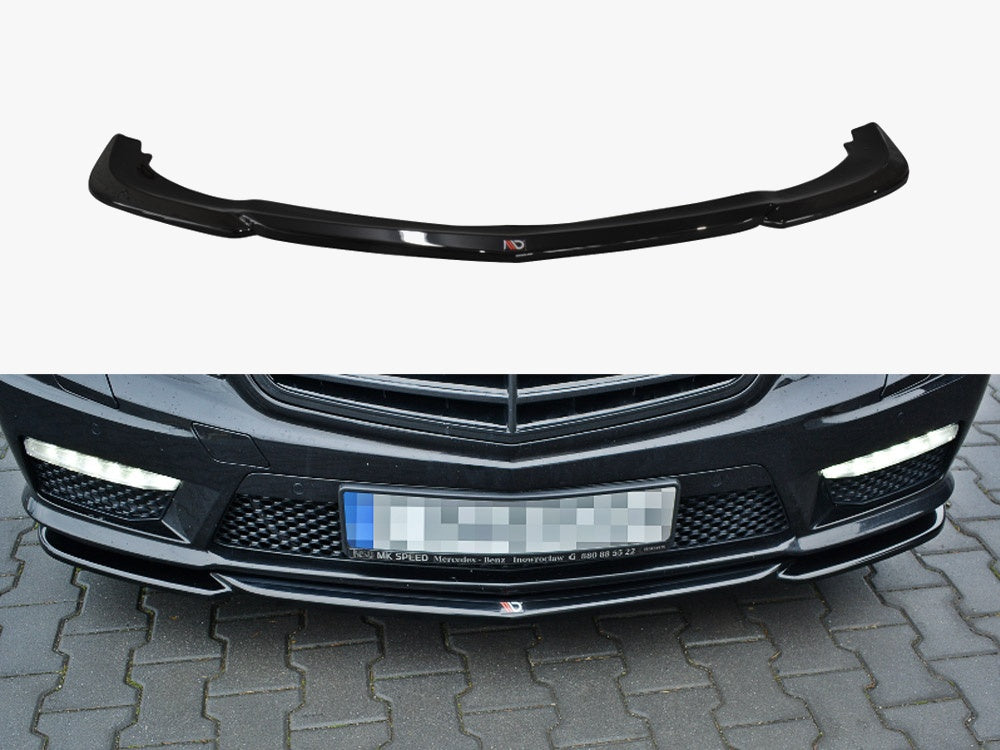Maxton Design Front Splitter Mercedes E-class 212 63 AMG (2009-2012) - ME-E-212-AMG-FD1G - Image 1