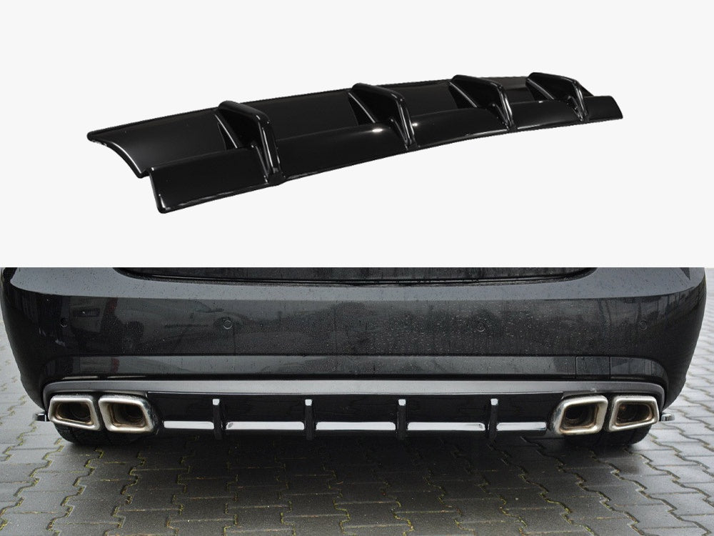 Maxton Design Rear Diffuser Mercedes E-Class 212 63 AMG - ME-E-212-AMG-RS1G - Image 1