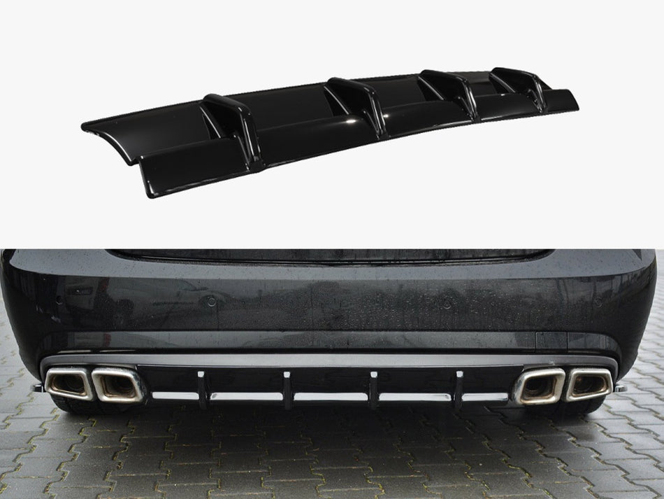 Maxton Design Rear Diffuser Mercedes E-Class 212 63 AMG - ME-E-212-AMG-RS1G - Image 1