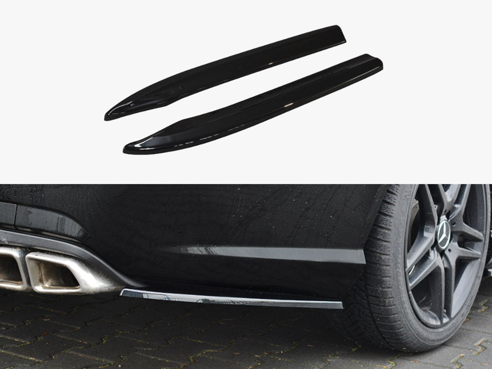 Maxton Design Rear Side Splitters Mercedes E-class 212 63 AMG (2009-2012) - ME-E-212-AMG-RSD1G - Image 1