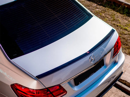 Maxton Design Spoiler Cap Mercedes E63 AMG / AMG-Line Sedan W212 Facelift - ME-E-212F-AMG-CAP1G - Image 5