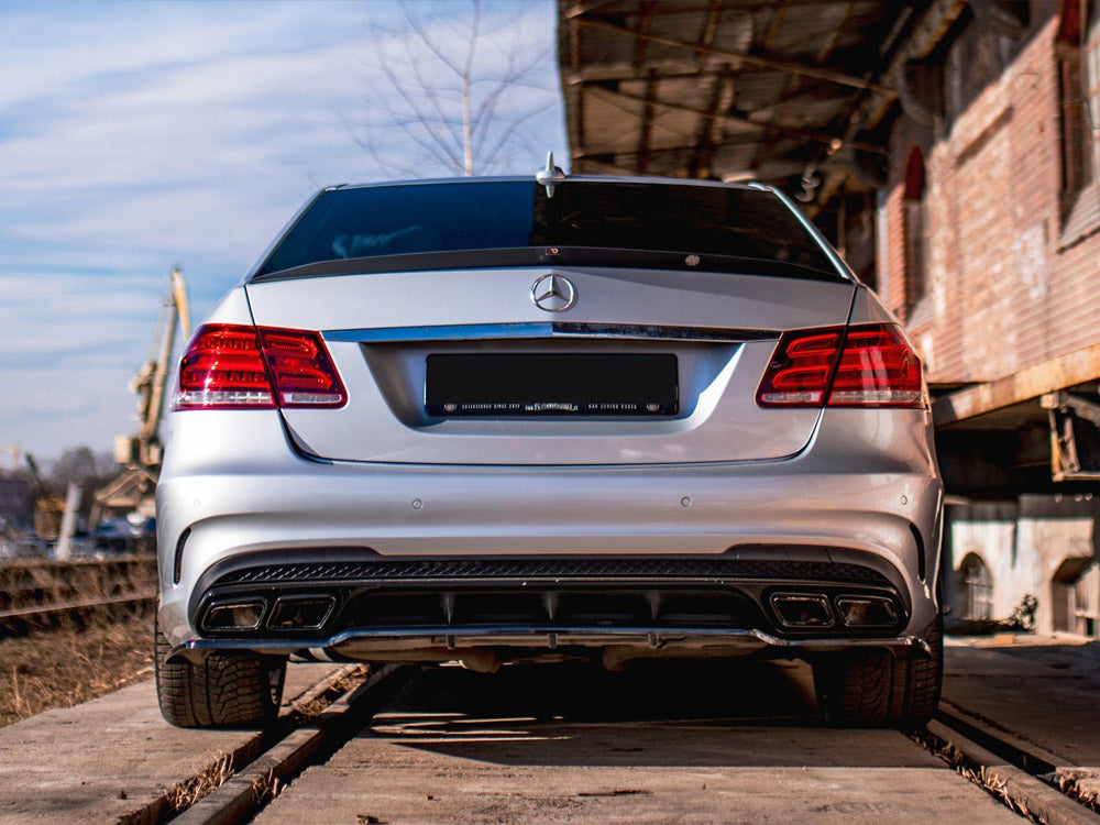 Maxton Design Spoiler Cap Mercedes E63 AMG / AMG-Line Sedan W212 Facelift - ME-E-212F-AMG-CAP1G - Image 6