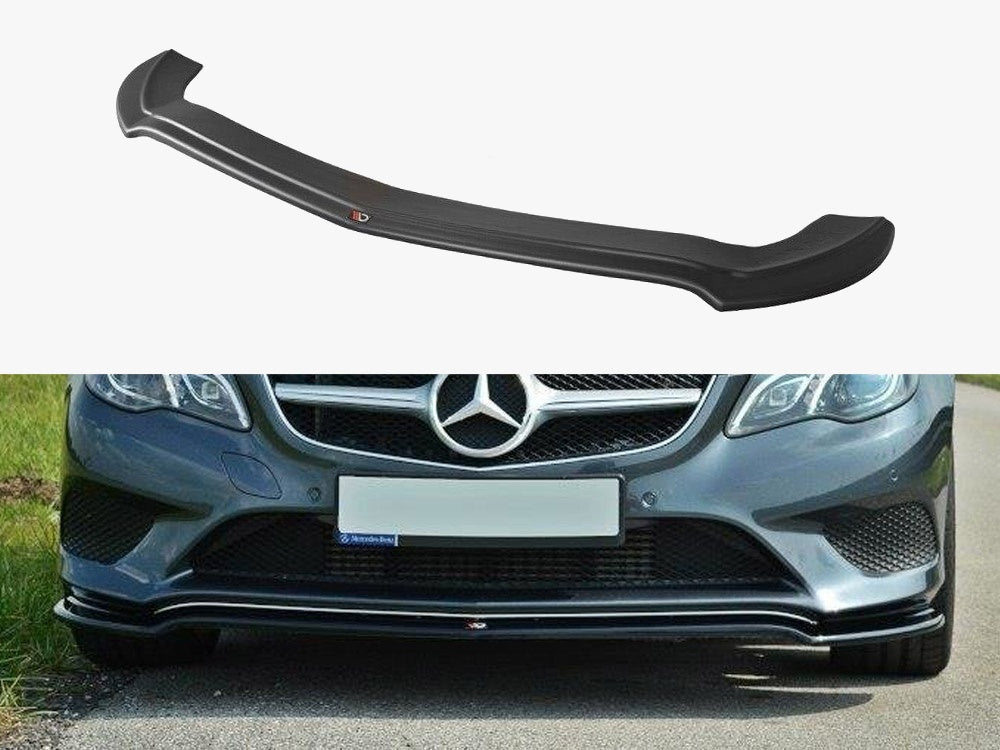 Maxton Design Front Splitter V.1 Mercedes - Benz E Coupe / Cabrio C207 Facelift / A207 Facelit - ME-E-212F-C-FD1G - Image 1