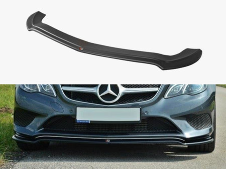 Maxton Design Front Splitter V.1 Mercedes - Benz E Coupe / Cabrio C207 Facelift / A207 Facelit - ME-E-212F-C-FD1G - Image 1