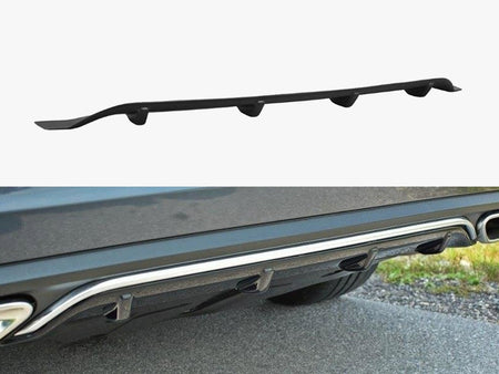Rear Valance Mercedes - Benz E Coupe / Cabrio C207 Facelift / A207 Facelit - Textured