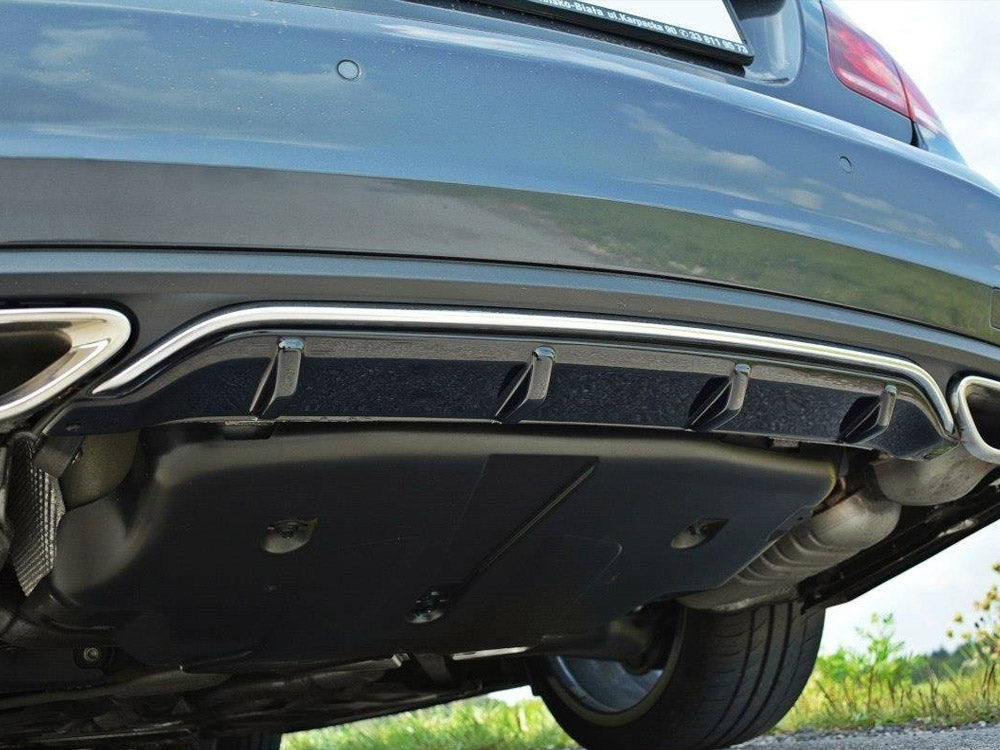Maxton Design Rear Valance Mercedes - Benz E Coupe / Cabrio C207 Facelift / A207 Facelit - Textured - ME-E-212F-C-RS1T - Image 4
