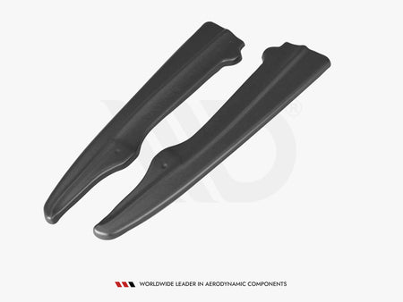 Rear Side Splitters Mercedes - Benz E Coupe / Cabrio C207 Facelift / A207 Facelit - Carbon Look