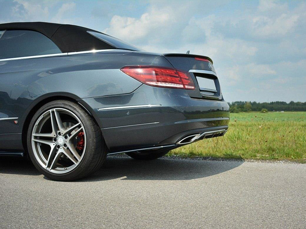 Maxton Design Rear Side Splitters Mercedes - Benz E Coupe / Cabrio C207 Facelift / A207 Facelit - ME-E-212F-C-RSD1G - Image 2
