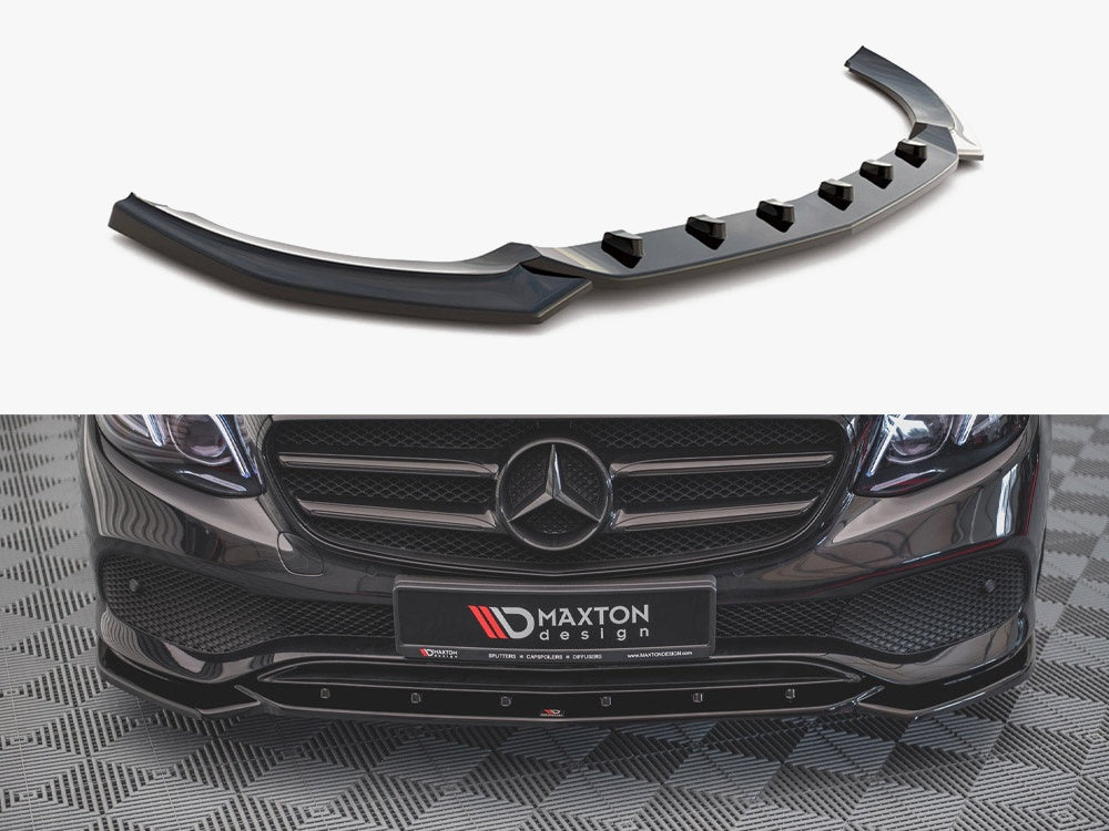 Maxton Design Front Splitter Mercedes E W213 (2016-2021) - ME-E-213-FD1G - Image 1