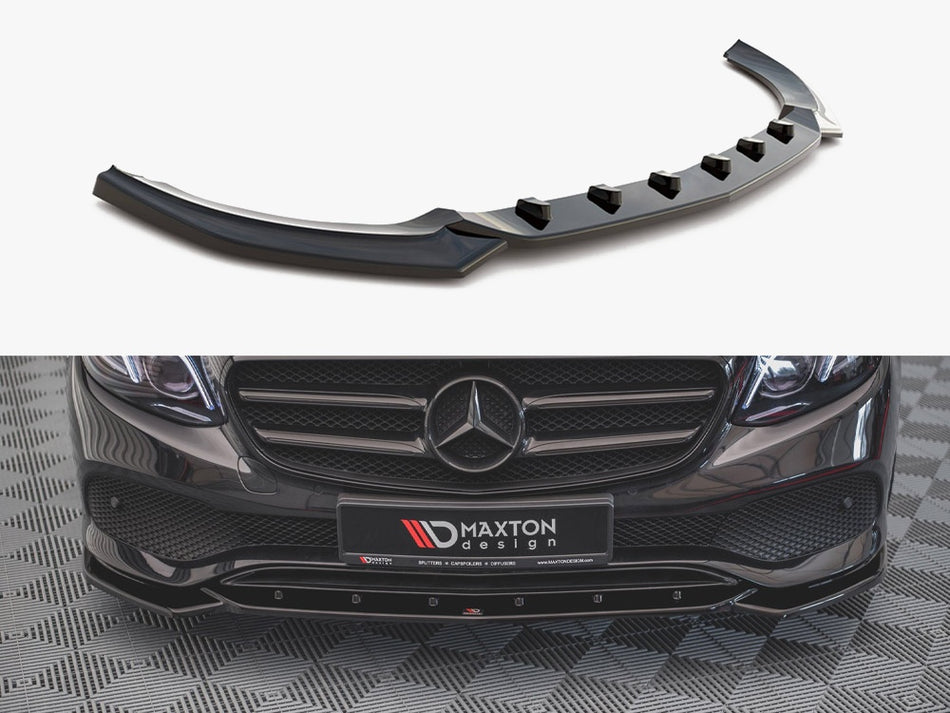 Maxton Design Front Splitter Mercedes E W213 (2016-2021) - ME-E-213-FD1G - Image 1