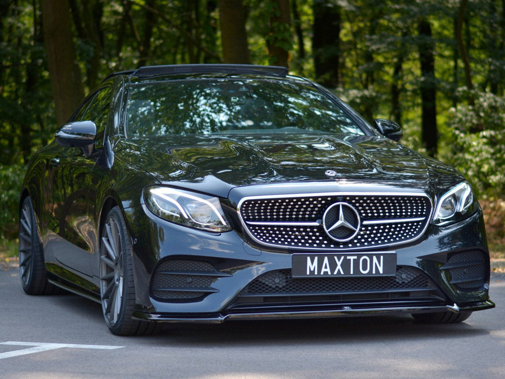Maxton Design Front Splitter V.2 Mercedes-Benz E-Class W213 Coupe (C238) / Cabriolet (A238) AMG-Line / 53 AMG - ME-E-213-AMGLINE-C-FD2G - Image 2