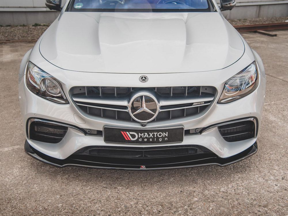 Maxton Design Front Splitter V.1 Mercedes E63 AMG Estate / Saloon S213 / W213 - ME-E-213-63-ES-FD1G - Image 4