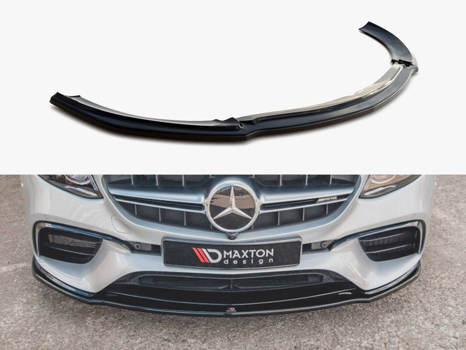 Maxton Design Front Splitter V.2 Mercedes E63 AMG Estate / Saloon S213 / W213 - ME-E-213-63-ES-FD2G - Image 1