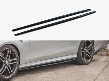 Maxton Design Side Skirt Diffusers Mercedes E63 AMG Estate / Sedan S213 / W213 - ME-E-213-63-ES-SD1G - Image 1