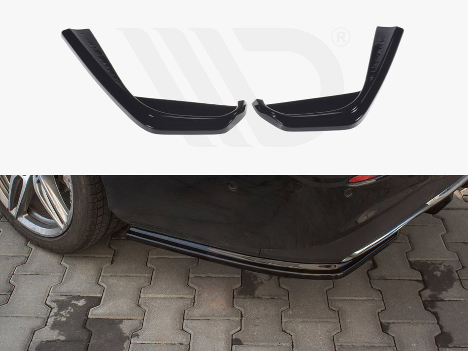 MAXTON DESIGN Rear Side Splitters Mercedes E43 AMG / AMG-Line W213