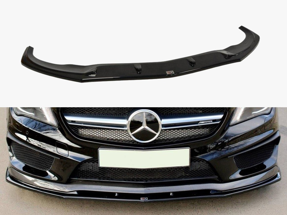 Maxton Design Front Splitter V.2 Mercedes CLA 45 AMG C117 (Pre-facelift) - ME-CLA-117-AMG-FD2G - Image 1