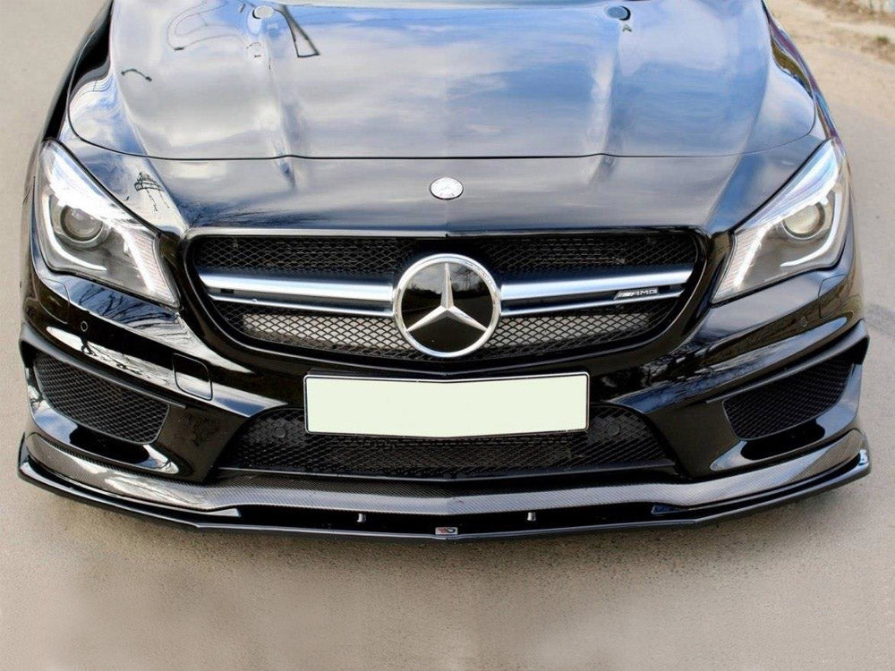 Maxton Design Front Splitter V.2 Mercedes CLA 45 AMG C117 (Pre-facelift) - ME-CLA-117-AMG-FD2G - Image 2