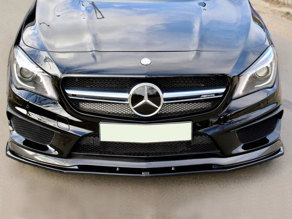 Maxton Design Front Splitter V.2 Mercedes CLA 45 AMG C117 (Pre-facelift) - ME-CLA-117-AMG-FD2G - Image 2