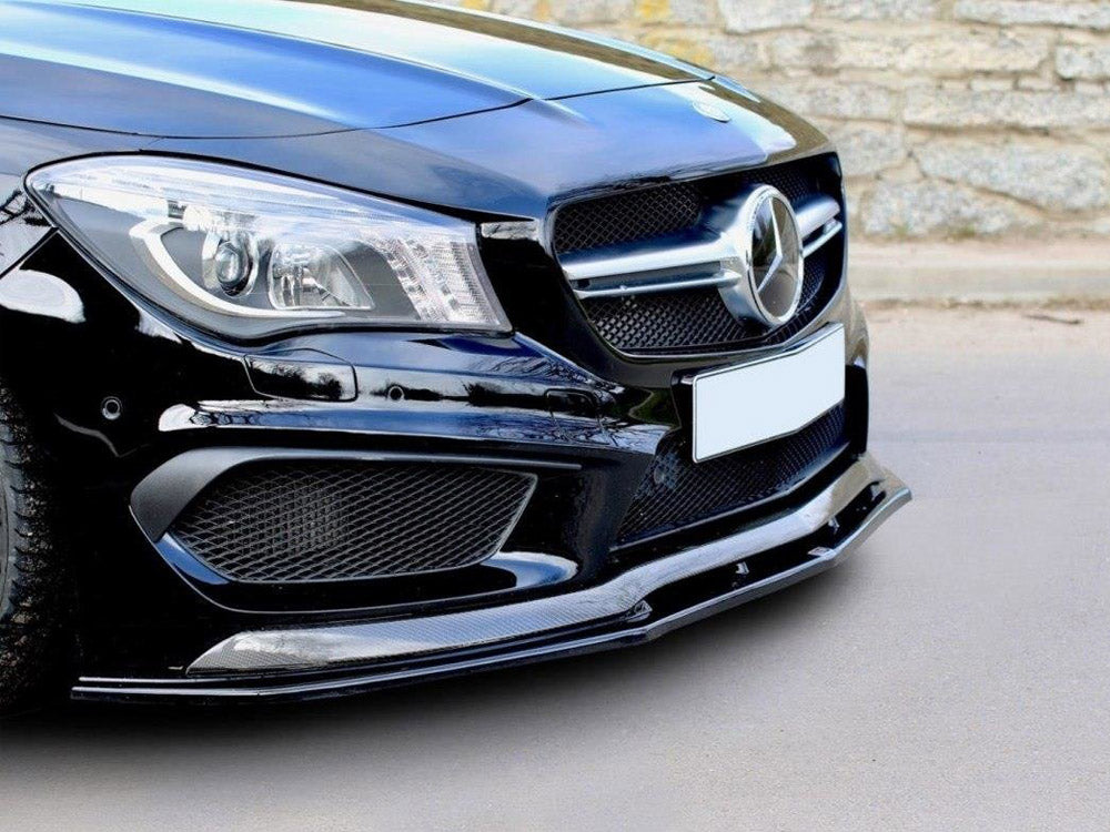Maxton Design Front Splitter V.2 Mercedes CLA 45 AMG C117 (Pre-facelift) - ME-CLA-117-AMG-FD2G - Image 3
