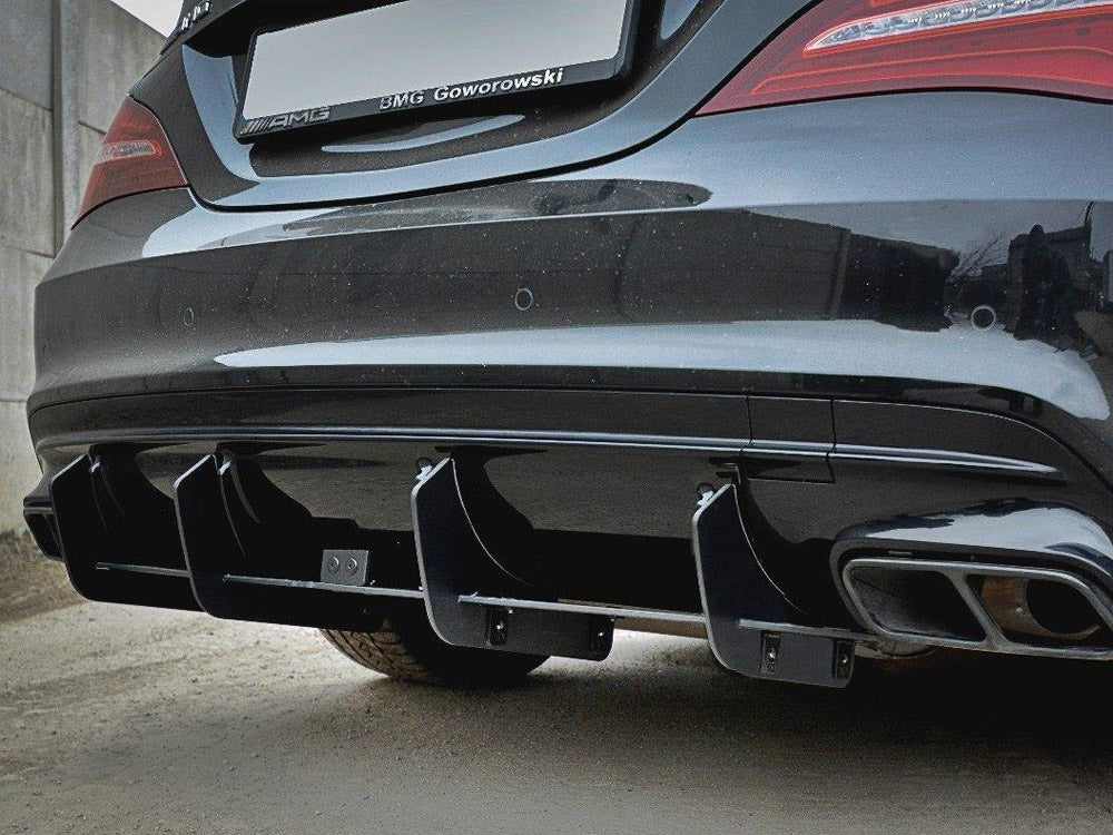 Maxton Design Rear Diffuser V.2 Mercedes CLA A45 AMG C117 Facelift - ME-CLA-117F-AMG-CNC-RS2A - Image 3