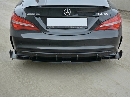 Maxton Design Racing Rear Side Splitters Mercedes CLA45 AMG C117 Facelift (2017-2019) - ME-CLA-117F-AMG-CNC-RSD1A - Image 2