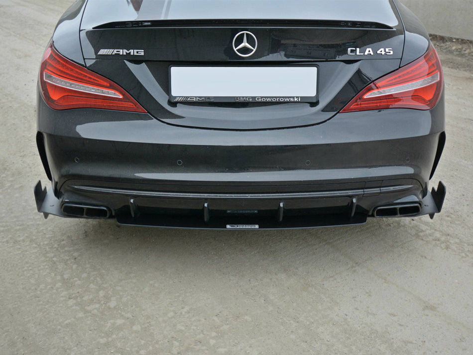 Maxton Design Racing Rear Side Splitters Mercedes CLA45 AMG C117 Facelift (2017-2019) - ME-CLA-117F-AMG-CNC-RSD1A - Image 2