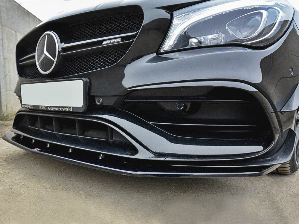 Maxton Design Front Splitter V.1 Mercedes CLA 45 AMG C117 (Facelift) (2017-UP) - ME-CLA-117F-AMG-FD1G - Image 4