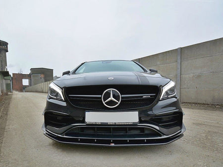 Maxton Design Front Splitter V.1 Mercedes CLA 45 AMG C117 (Facelift) (2017-UP) - ME-CLA-117F-AMG-FD1G - Image 3