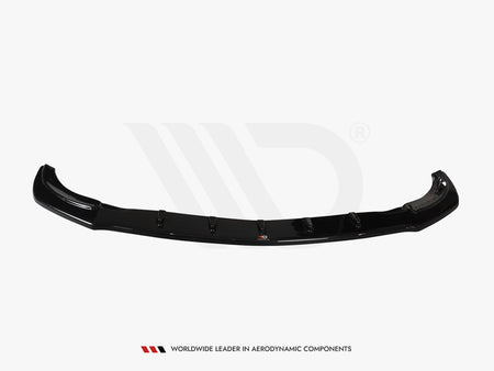 Front Splitter V.1 Mercedes-Benz CLA C117 AMG-Line Facelift - Carbon Look