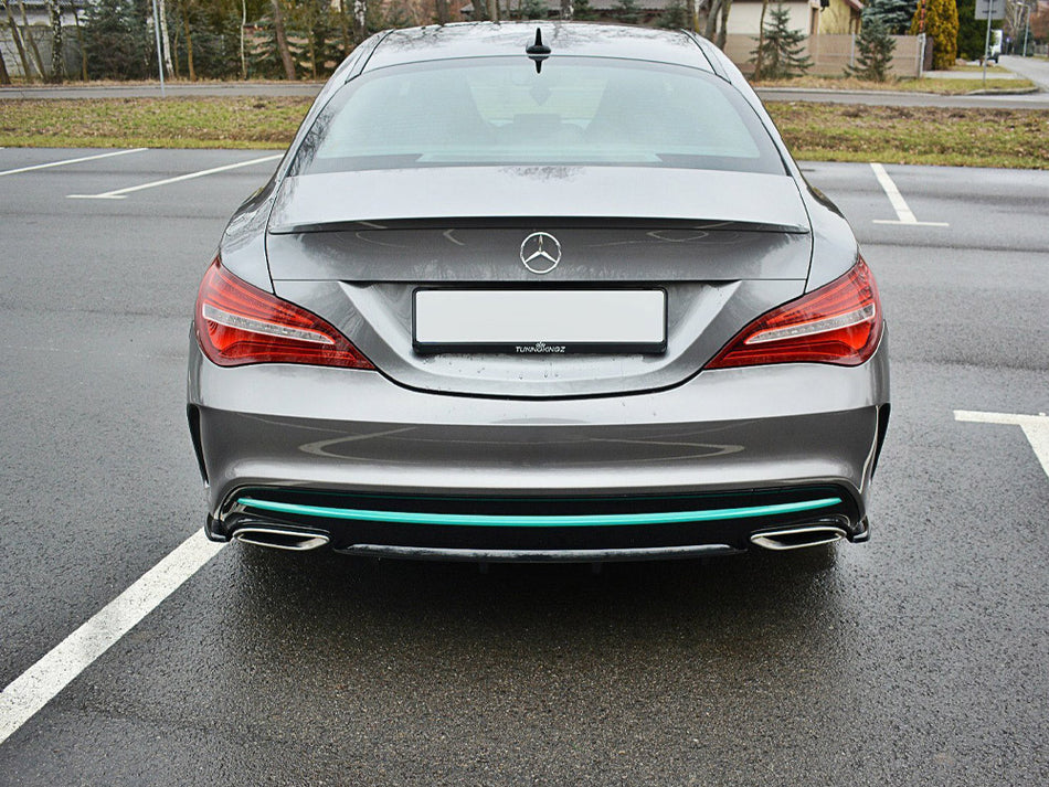 Maxton Design Rear Side Splitters Mercedes-Benz CLA C117 AMG-Line Facelift - Textured - ME-CLA-117F-AMGLINE-RSD1T - Image 2