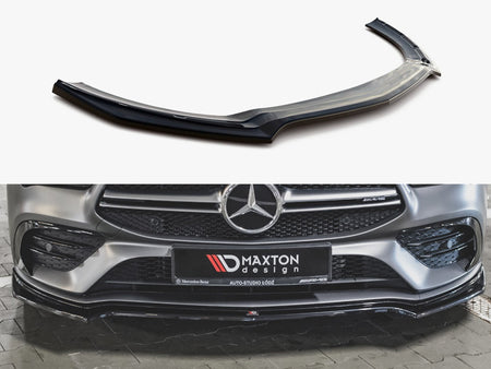 Maxton Design Front Splitter V.1 Mercedes-AMG CLA 35 Aero C118 - ME-CLA-118-35AMG-FD1G - Image 1