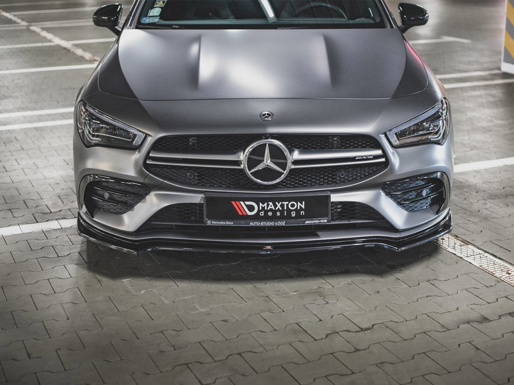 Maxton Design Front Splitter V.1 Mercedes-AMG CLA 35 Aero C118 - ME-CLA-118-35AMG-FD1G - Image 3