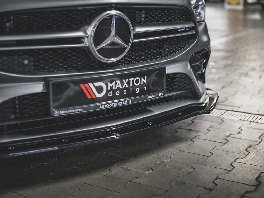 Maxton Design Front Splitter V.2 Mercedes-AMG CLA 35 Aero C118 - ME-CLA-118-35AMG-FD2G - Image 4
