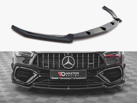 Maxton Design Front Splitter V.2 Mercedes-AMG CLA 45 Aero C118 - ME-CLA-118-45AMG-FD2G - Image 1