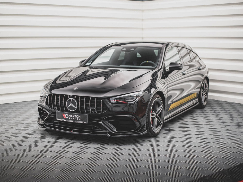 Maxton Design Front Splitter V.2 Mercedes-AMG CLA 45 Aero C118 - ME-CLA-118-45AMG-FD2G - Image 2