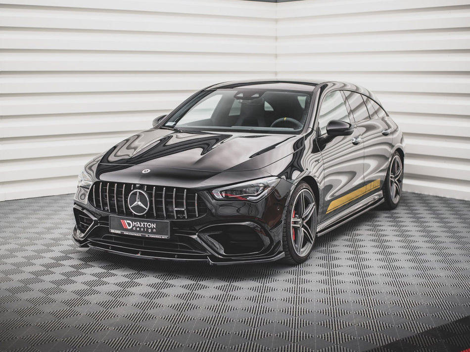 Maxton Design Front Splitter V.2 Mercedes-AMG CLA 45 Aero C118 - ME-CLA-118-45AMG-FD2G - Image 2