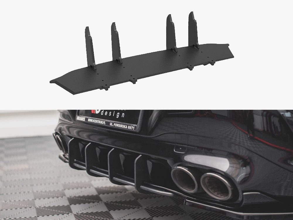 Maxton Design Street PRO Rear Diffuser Mercedes-AMG CLA 35 / 45 C118 (2019-) - MECLA118AMGCNC-RS1B - Image 1
