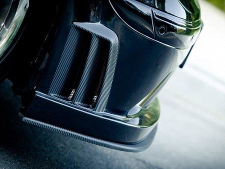 Maxton Design Front Splitter Mercedes CLK W209 Black (SL Black Series Look) - ME-CLK-209-BLACK-SL-FD2G - Image 3