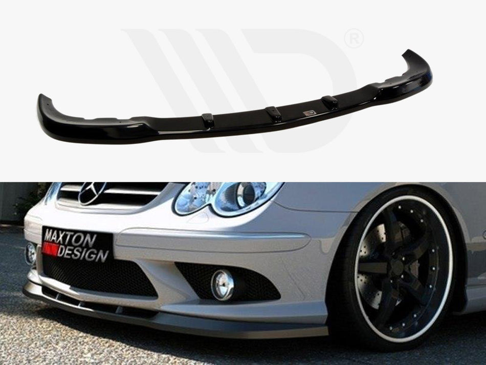 MAXTON DESIGN Front Splitter Mercedes CLK W209 For AMG