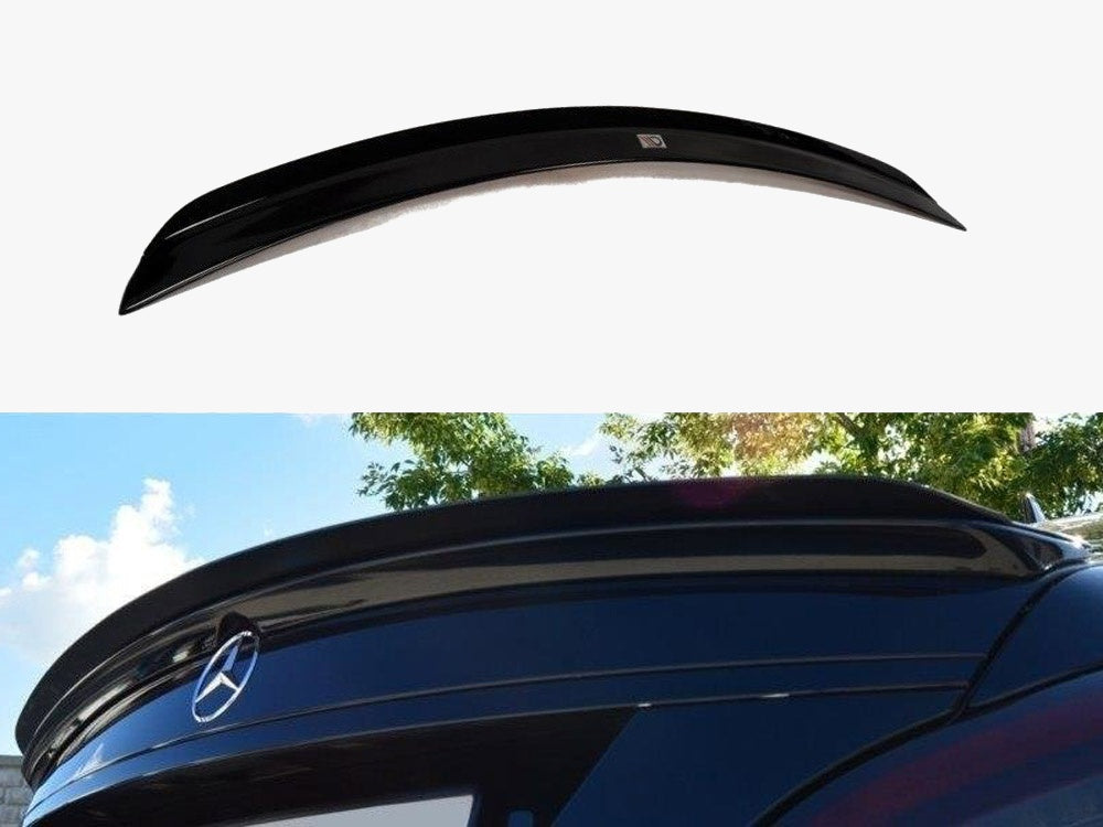 Maxton Design Spoiler CAP Mercedes CLS AMG Line / 63 AMG C218 - Carbon Look - ME-CLS-218-CAP1C - Image 1