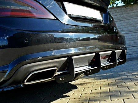 Maxton Design Rear Diffuser Mercedes CLS C218 AMG-Line - ME-CLS-218-CNC-RS1A - Image 4